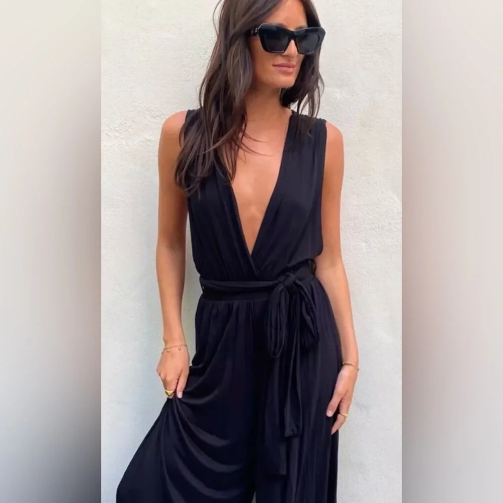 FREE PEOPLE FP BEACH Dani Multi Way Convertible One Piece Jumpsuit SZ XS NWT